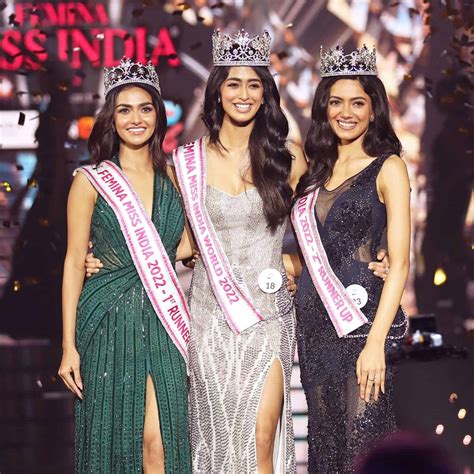 Sini Shetty Crowned Femina Miss India 2022