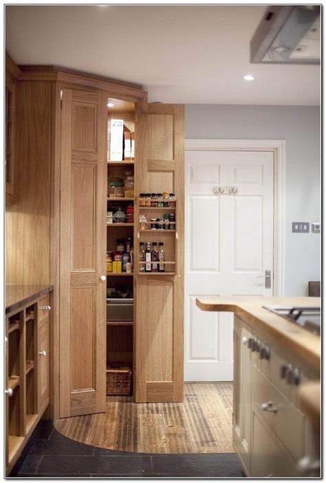 Choosing the right kitchen units can change the look and feel of your finished design. Tall Narrow Kitchen Cabinet Slim Sensational Idea Simple ...