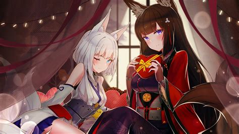 Download Kaga Azur Lane Amagi Azur Lane Anime Azur Lane 4k Ultra Hd