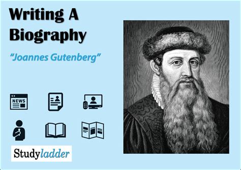 Johannes Gutenberg Biography Studyladder Interactive Learning Games