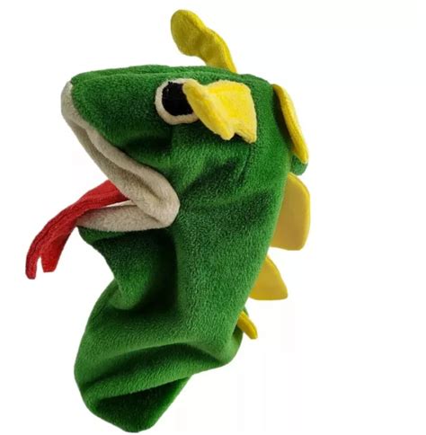 Baby Einstein Bard The Green Dragon Hand Puppet 11” Plush Toy 2006 20