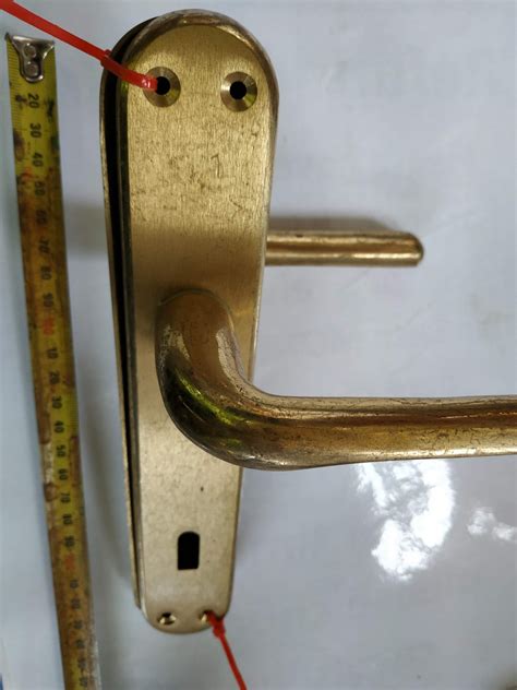 Brass Lever Door Handle Set Pair Musgroves Ltd