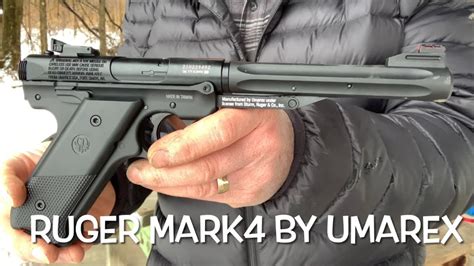 Ruger Mark 4 By Umarex 177 Break Barrel Pellet Pistol Youtube