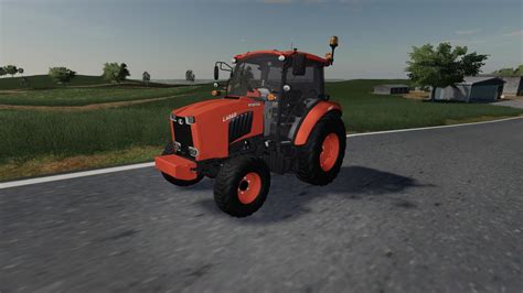 Kubota L6060 Фиксированная текстура V10 Fs19 Farming Simulator 22