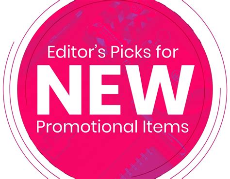 New Promotional Items: Editor's Picks of Hottest New Products ...