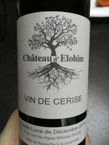 Château Delohim Vin De Cerise Vivino Us