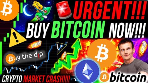Bitcoin ends the week down ~3% and trading around us$34,500. URGENT!!🚨 BUY BITCOIN RIGHT NOW!!! CRYPTO MARKET CRASH ...