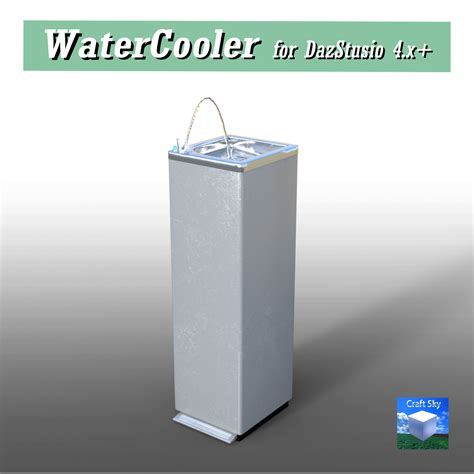 Watercooler For Dazstudio4x 3d Models Craftsky