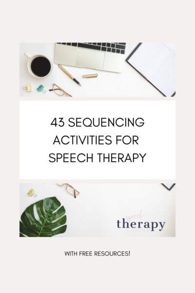 43 Speech Therapy Sequencing Activities Free Resources Speech