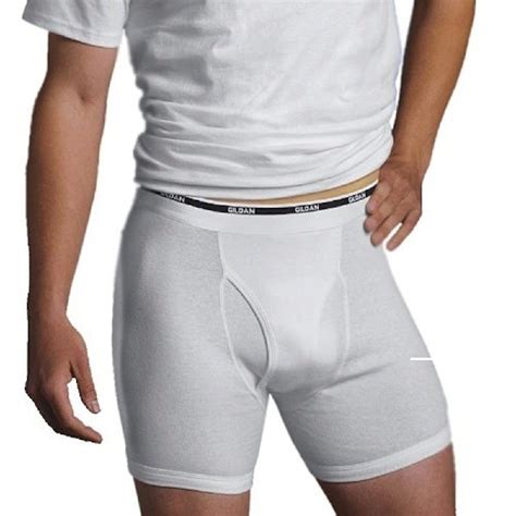 מוצר Gildan Mens Boxer Briefs Premium Cotton Underwear 8 Pack White