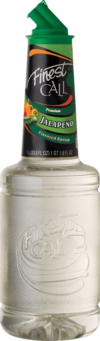 Jalapeño Flavored Syrup Finest Call