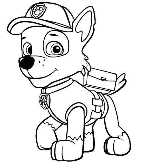 Sky marshall paw patrol coloring pages. Paw Patrol Coloring Pages | Birthday Printable