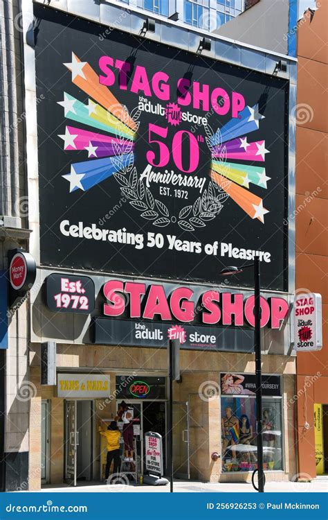 Stag Shop Adult Fun Store Sex Toy Sex Sexual Aids Store Sign Anniversary Pleasure Toy