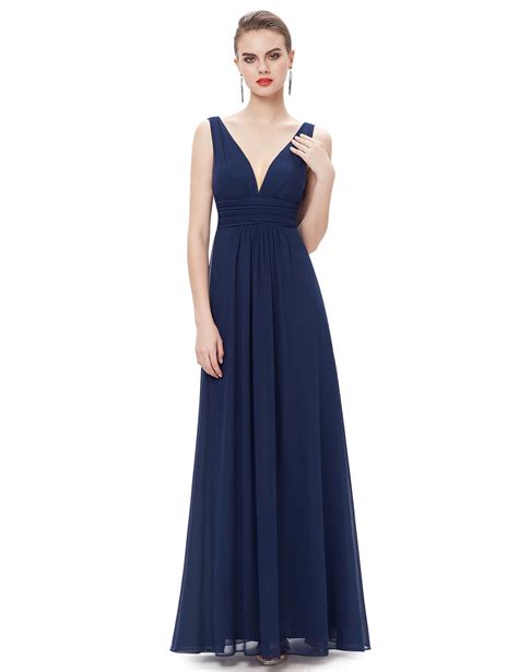 Ever Pretty Sleeveless V Neck Semi Formal Maxi Evening Dress 09016