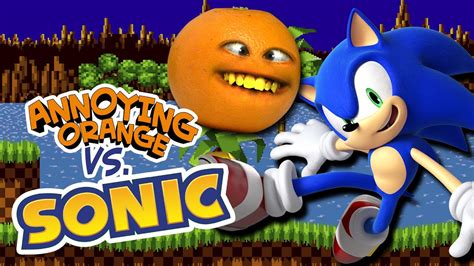 Annoying Orange Vs Sonic The Hedgehog Youtube