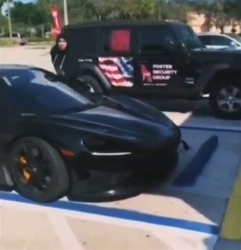 Tekashi 6ix9ine Drives Out In Florida In A Normal Black Painted