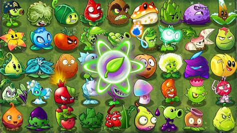 All Premium Plants Power Up In Plants Vs Zombies 2 Youtube