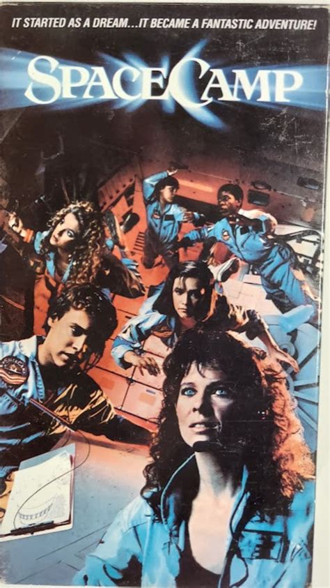 Vhs 1986 Vintage Movie Tilted Space Camp Starring Kate Capshaw And Tom Skerritt Etsy
