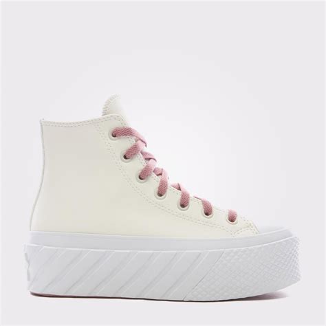 Converse Chuck Taylor All Star Lift 2x Platform Kadın Krem Sneaker 375