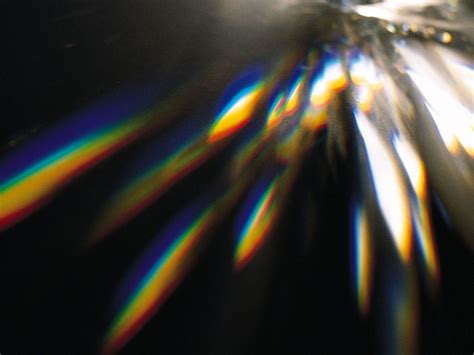Rainbow Refraction From Prisms Работы