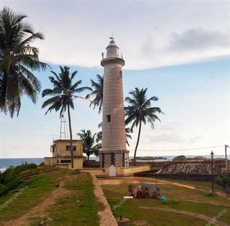 Lighthouse In Galle Fort Sri Lanka Stock Photo By ©honzahruby 73293583