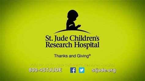 St Jude Childrens Research Hospital Tv Commercial Thanks And Giving