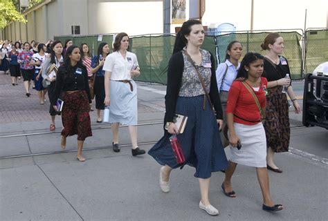 Female Mormon Missionaries Given Option To Wear Dress Slacks AP News