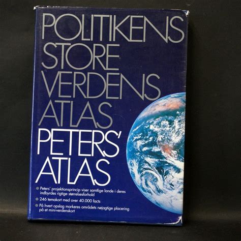 Arno Peters Politikens Store Verdensatlas Peters Atlas Bogsamling