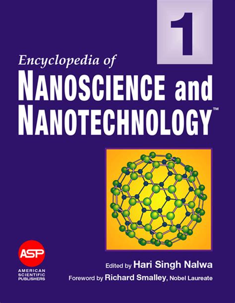 Encyclopedia Of Nanoscience And Nanotechnology