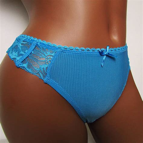 Women Sexy Panties Sexy G String Blue Stripes For Women Sexy Panties