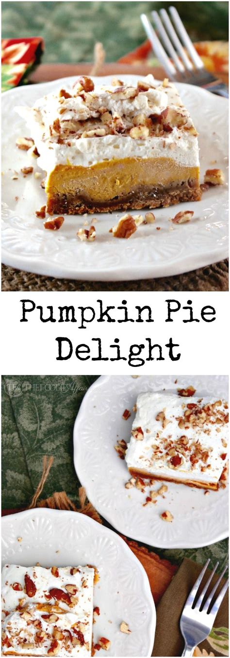 Light And Airy Pumpkin Delight Dessert Made Without Pre Packaged Jello