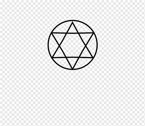 Símbolo De Hexagrama De Estrela De David Selo Do Judaísmo De Salomão