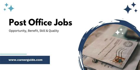 Post Office Jobs Opportunity Benefit Skill And Quality Careerguide