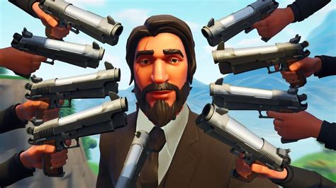 John wick is officially in fortnite. When you SHOOT a John Wick ONCE! - Fortnite Funny Moments ...