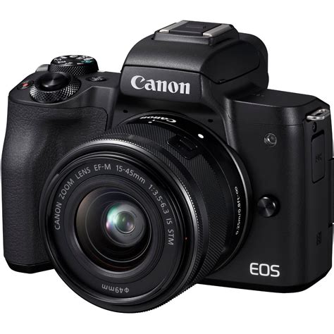 Buy Canon Eos M50 241 Megapixel Mirrorless Camera With Lens 15 Mm