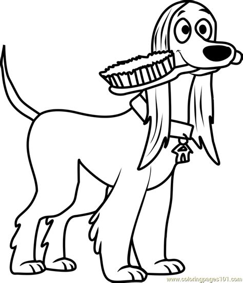 Pound Puppies Twiggy Coloring Page For Kids Free Pound Puppies