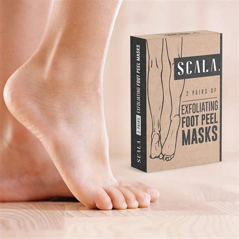 Foot Peel Exfoliating Mask Deep Skin Exfoliation For Dry Cracked Feet