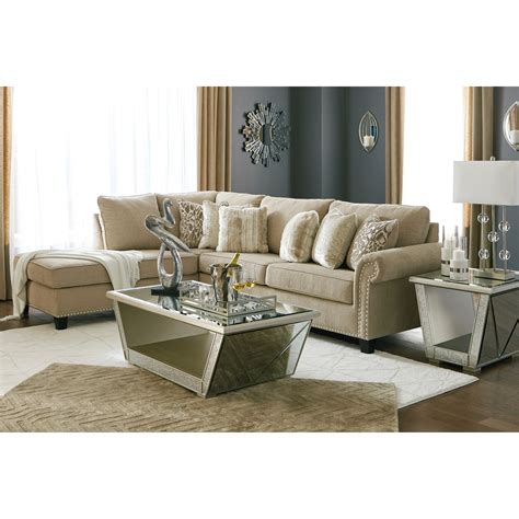 Signature Design By Ashley Dovemont 2 Piece Sectional With Left Chaise