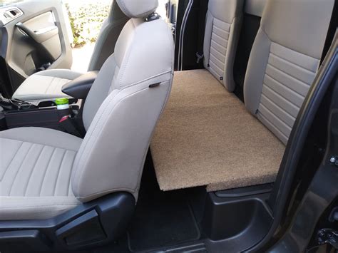 Supercab Rear Seat Area Storage Mods Page 2 2019 Ford Ranger And