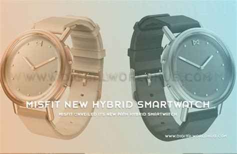 Misfit Unveiled Its New Path Hybrid Smartwatch Digital World Hub