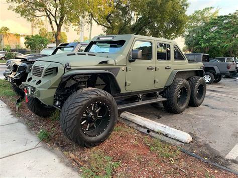 2020 Jeep Wrangler Unlimited E 6x6 By Soflo Jeeps In Fort Lauderdale Fl