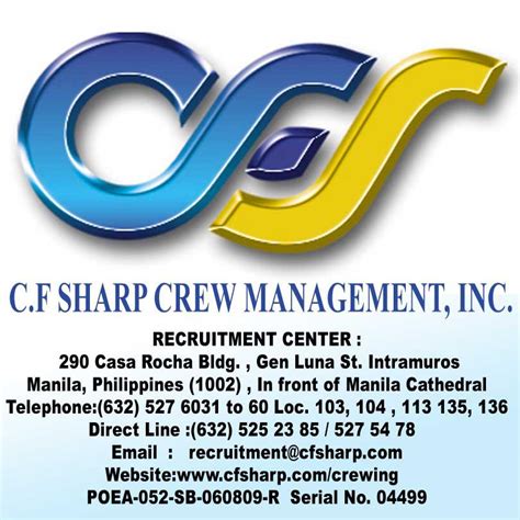 Cf Sharp Crew Management Inc Home
