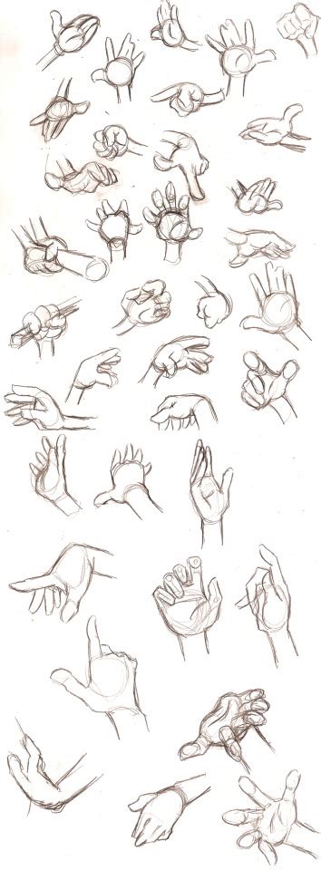 Hands Practice By Pirateneko Art References