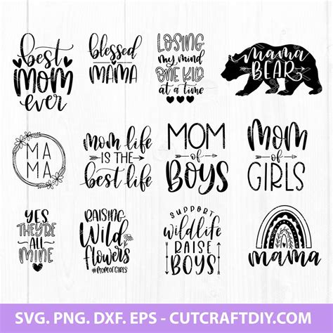 Home Décor Home And Living For Cricut And Silhouette Instant Download Mothers Day Svg Mama Svg