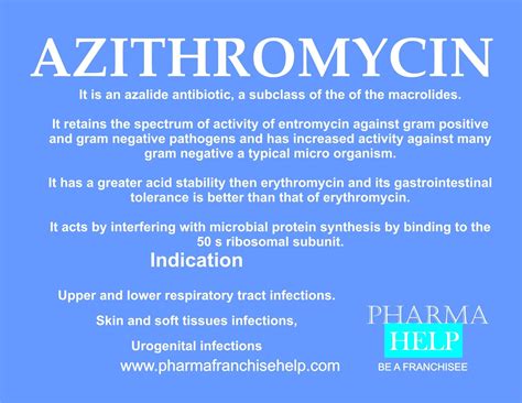 Azithromycin Pharma Franchise Help