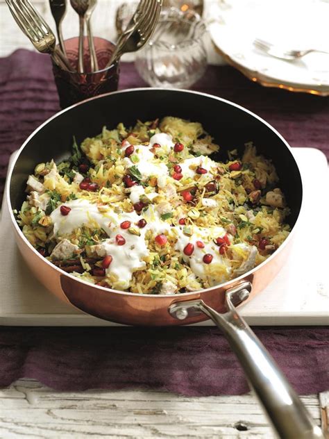 Recipe Aromatic Turkey Pilaf With Pistachios Pomegranate