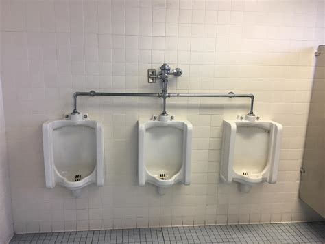 These Three Urinals That Only Have One Flush Handle Rmildlyinteresting