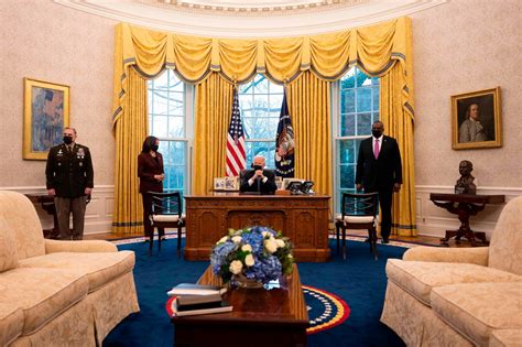 biden s oval office curtains have a long history the washington post