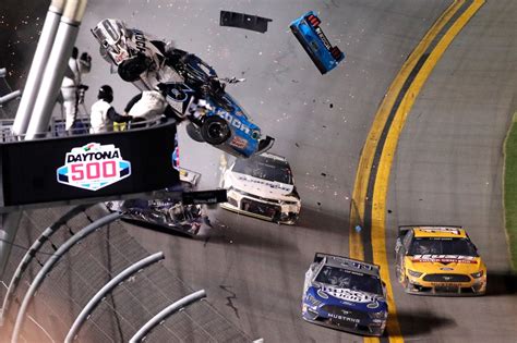 Photos Dramatic Images From Daytona 500 Show Horrific Crash On Final