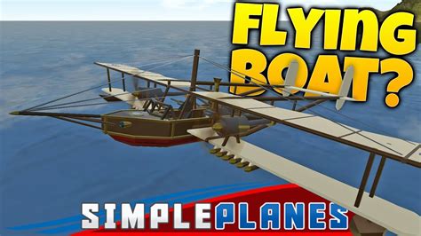 Simpleplanes Best Creations 1000 Mph Land Vehicle Flying Boat